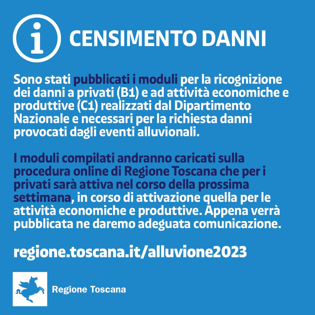 Censimento danni alluvione