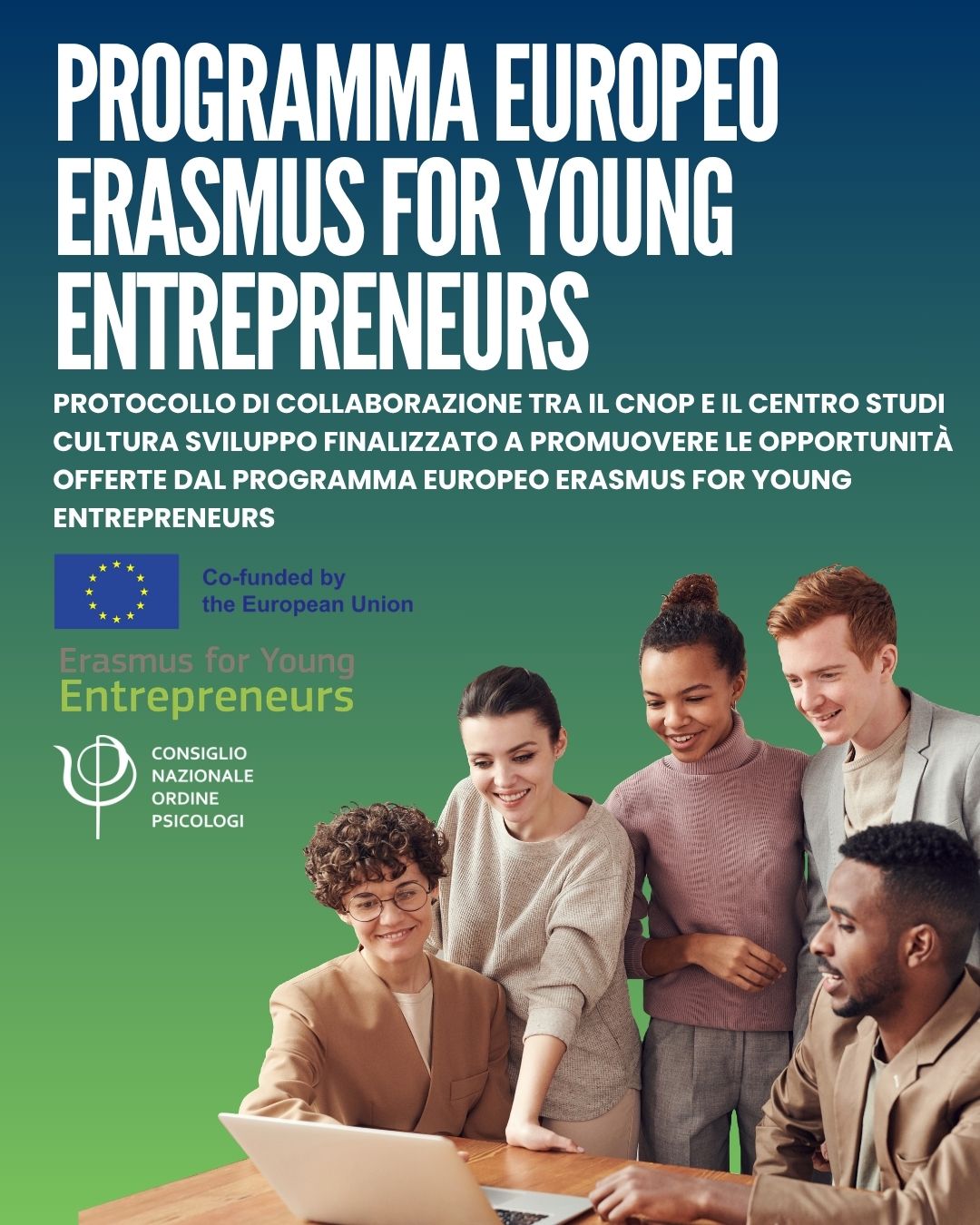 Programma europeo Erasmus for Young Entrepreneurs (EYE).
