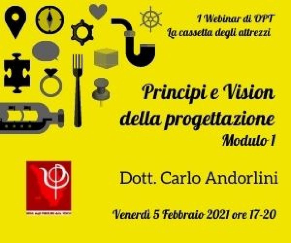 immagine articolo Principi e Vision della progettazione - Modulo 1 
