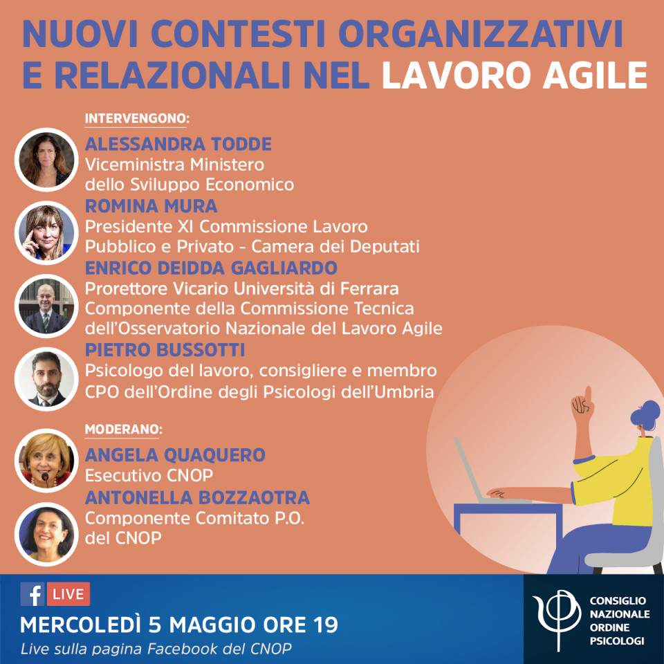 immagine articolo Nuovi contesti organizzativi e relazionali nel lavoro agile