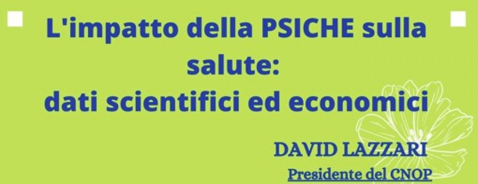 immagine articolo L'impatto della PSICHE sulla salute: dati scientifici ed economici