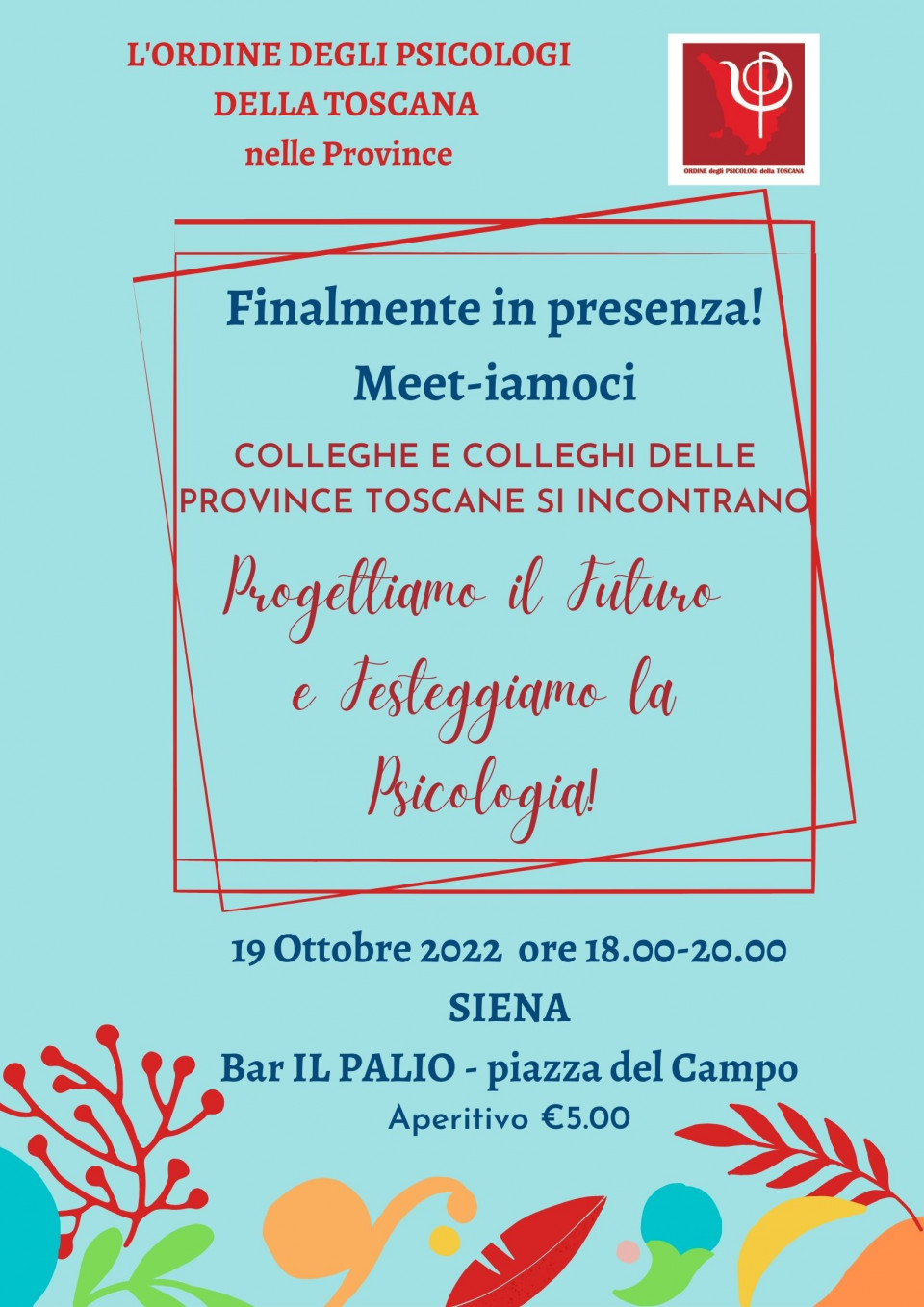 immagine articolo Meet-iamoci a SIENA prenotazione - presso BAR IL PALIO ore 18.00-20.00 Locandina allegata