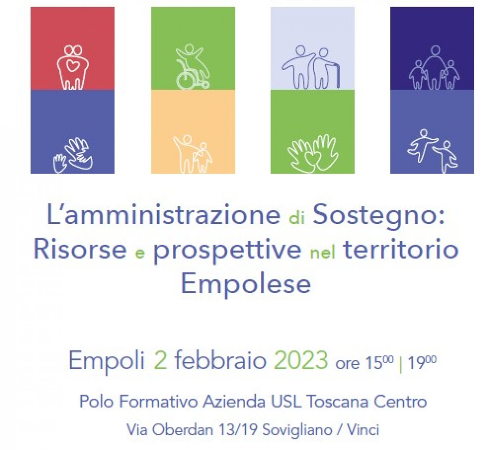 immagine articolo L'amministrazione di Sostegno: Risorse e prospettive nel territorio Empolese