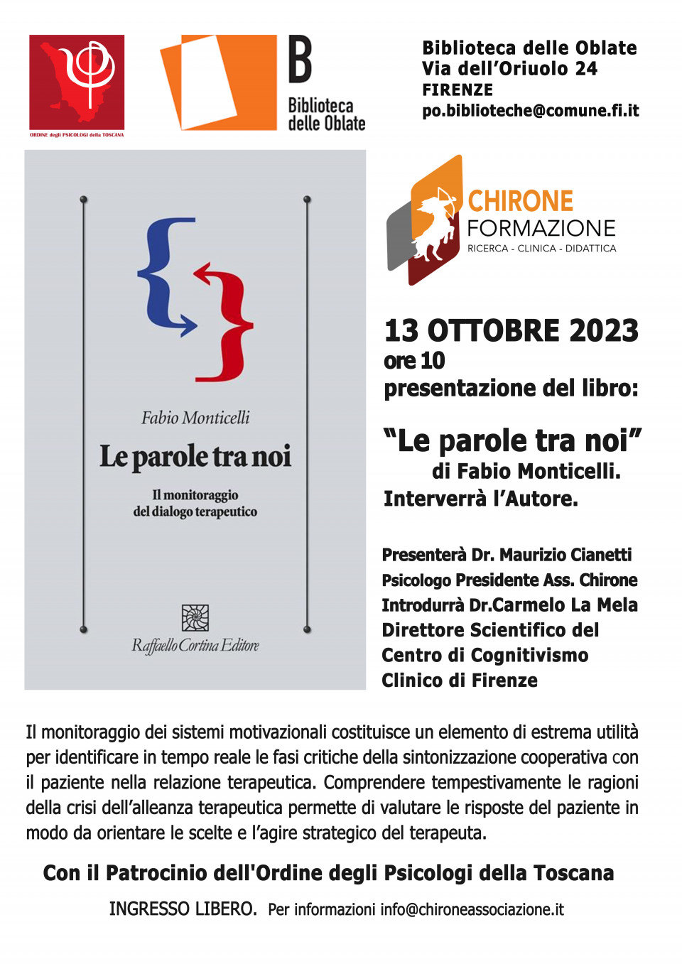 immagine articolo Presentazione del libro 