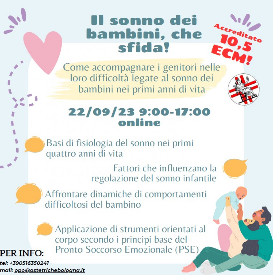 immagine articolo Il sonno dei bambini, che sfida! Come accompagnare i genitori nelle loro difficoltà legate al sonno dei bambini nei primi anni di vita.