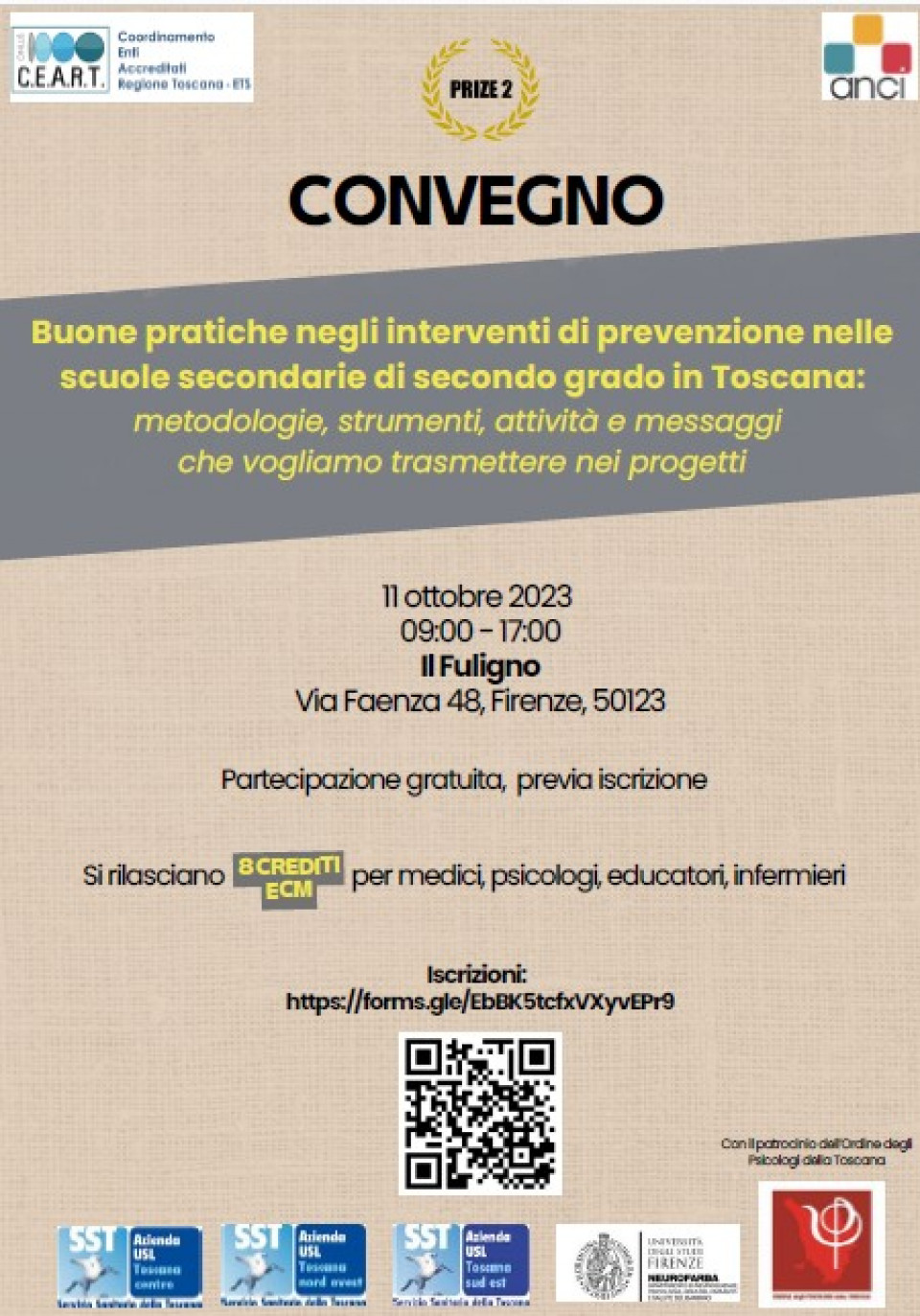 immagine articolo Buone pratiche negli interventi di prevenzione nelle scuole secondarie di secondo grado in Toscana.
Metodologie, strumenti, attività e messaggi che vogliamo trasmettere nei progetti.