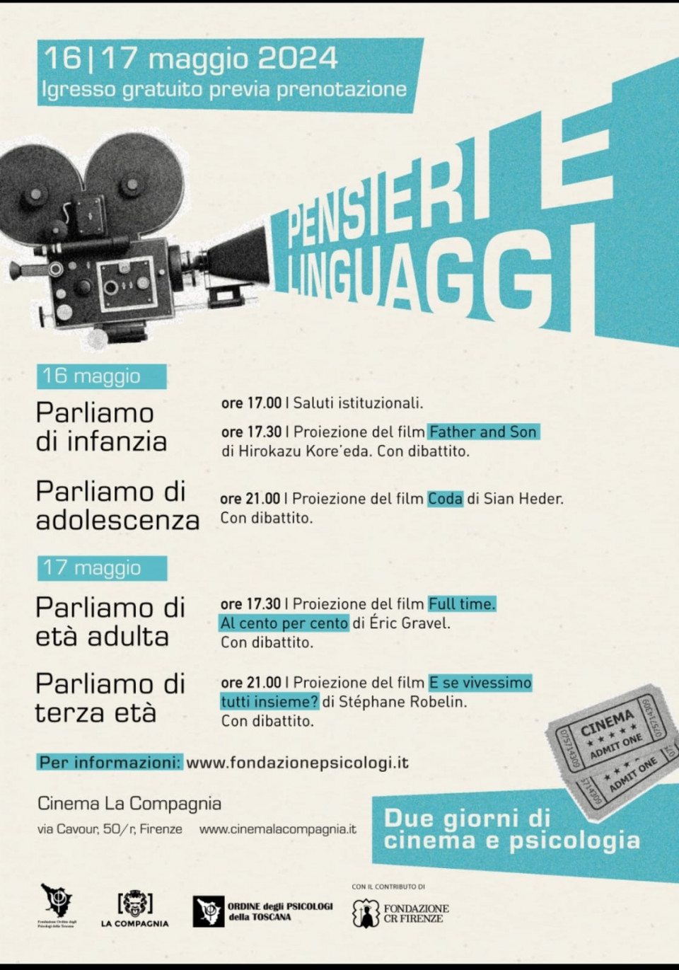 immagine articolo FILM FULL TIME AL CENTO PER CENTO 17.30 -  Cineforum - PENSIERI E LINGUAGGI - Cinema e psicologia