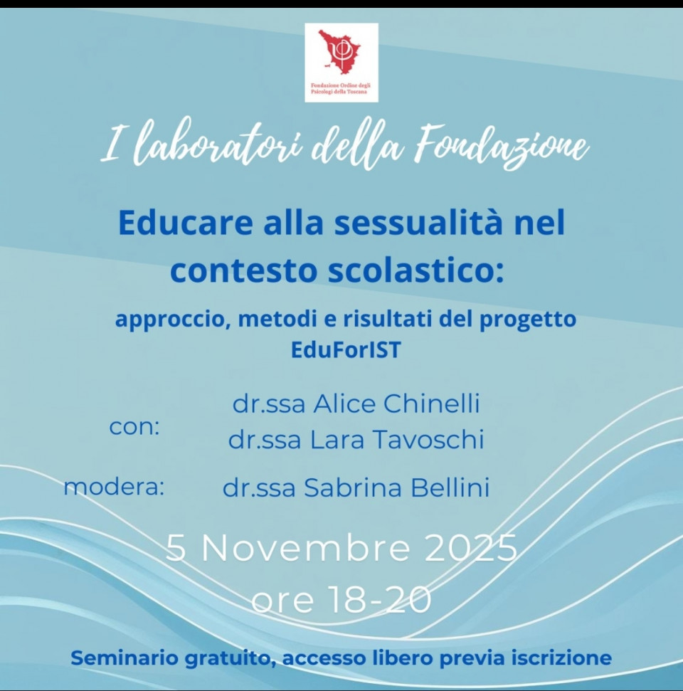 immagine articolo Educare alla sessualità nel contesto scolastico: approccio, metodi e risultati del progetto EduForIST