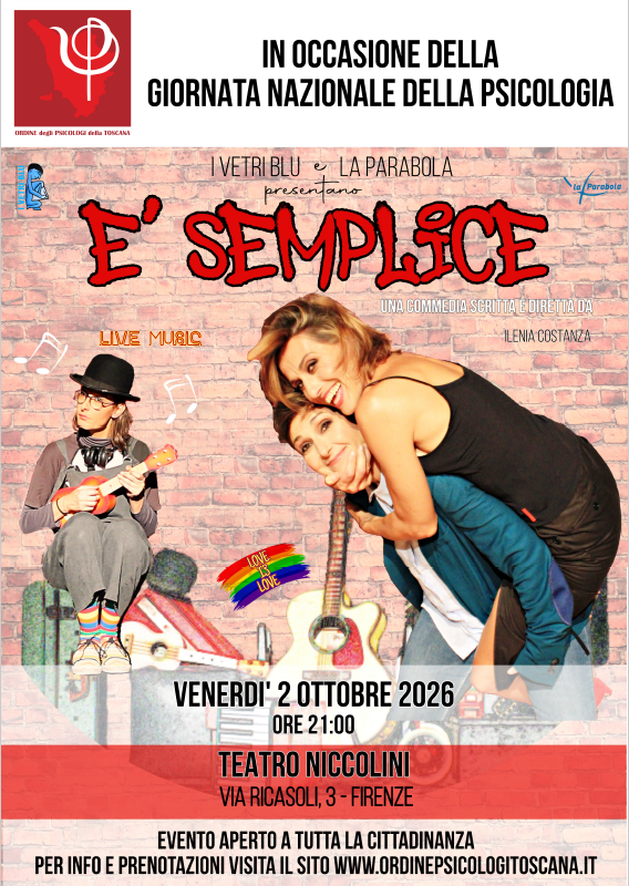 SPETTACOLO TEATRALE 2 OTTOBRE AL NICCOLINI APERTO A TUTTI
